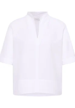 Linen Shirt Bluse Leinen Kurzarm