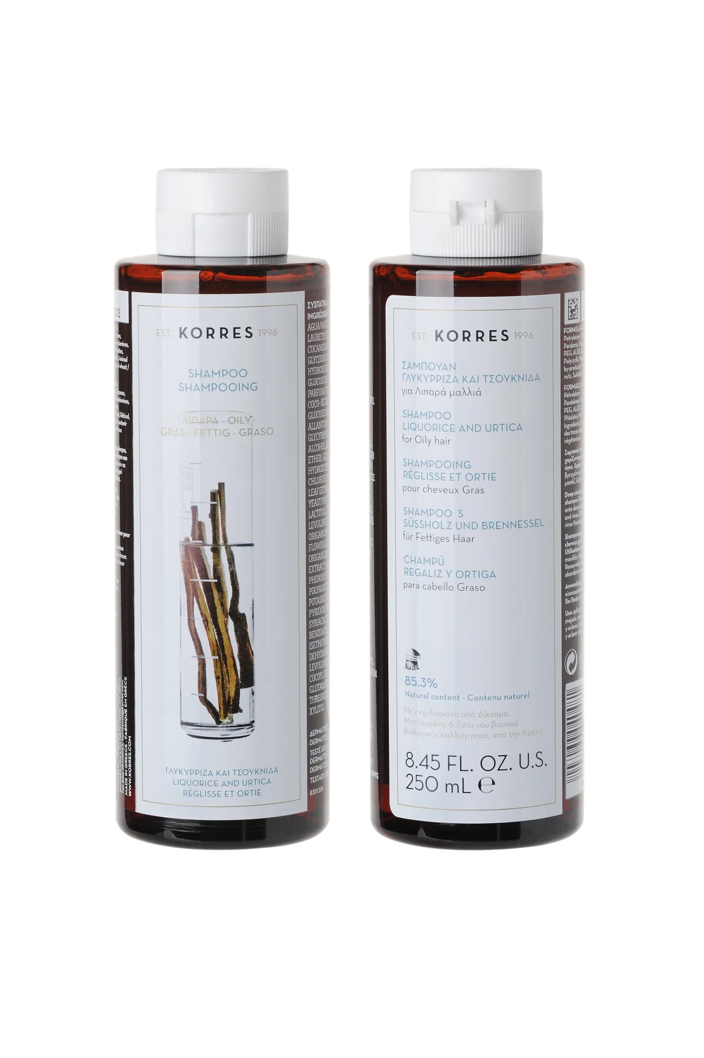 Liquorice & Urtiqua Shampoo für fettiges Haar
