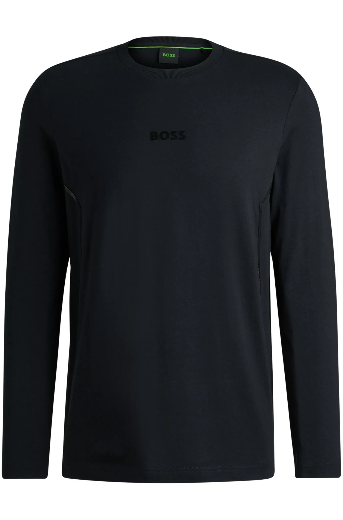 Longsleeve aus Baumwoll-Jersey mit verspiegeltem Logo