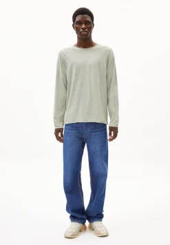 Longsleeve aus Bio-Baumwolle MAARKOS LS BRUSHED
