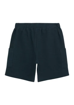 Loose-Fit-Bermuda aus Strickjersey mit angedeutetem Tunnelzug