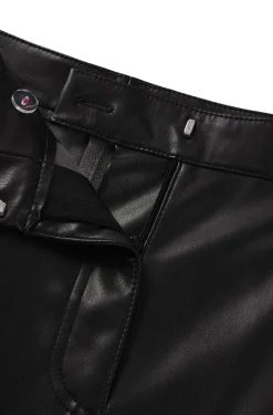 Loose-Fit Cargo-Hose aus Kunstleder