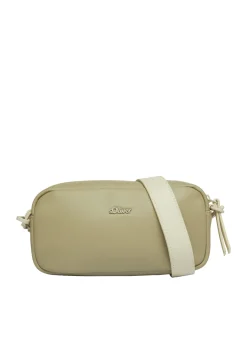 Lässige Camera-Bag mit Logo-Detail und abnehmbarem Schulterriemen