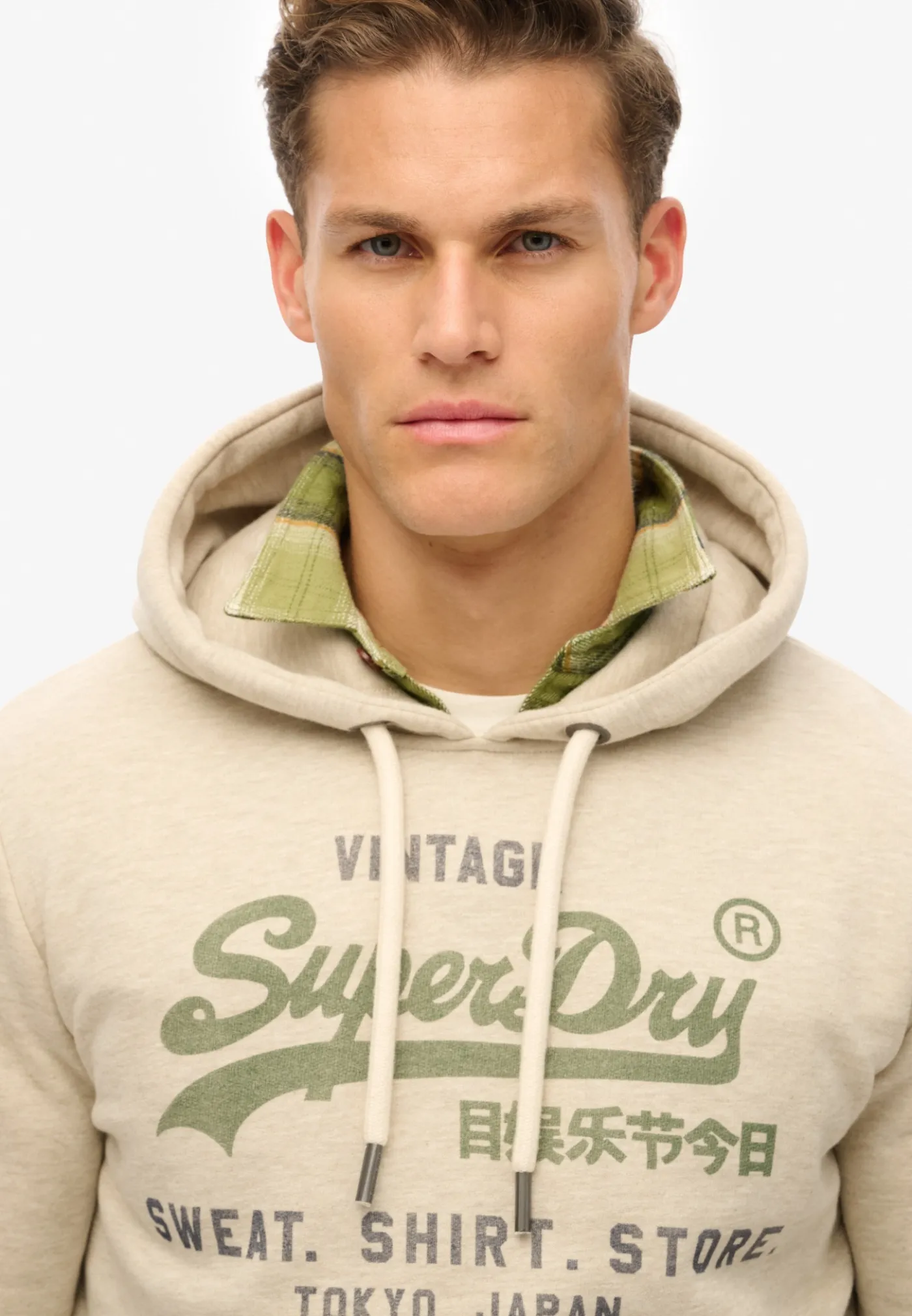 Lässiges Vintage Logo Heritage Hoodie