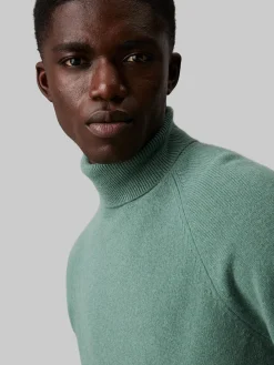 LUXURY WOOL Rollkragenpullover