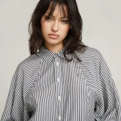 Macro Ballon Bluse