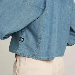 Macro Ballon Jeans Bluse