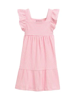 Mini-Kleid mit Volants