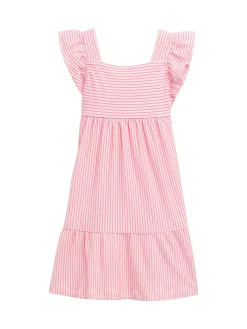 Mini-Kleid mit Volants