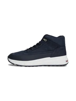 Mittelhoher Hybrid Stiefel aus Leder