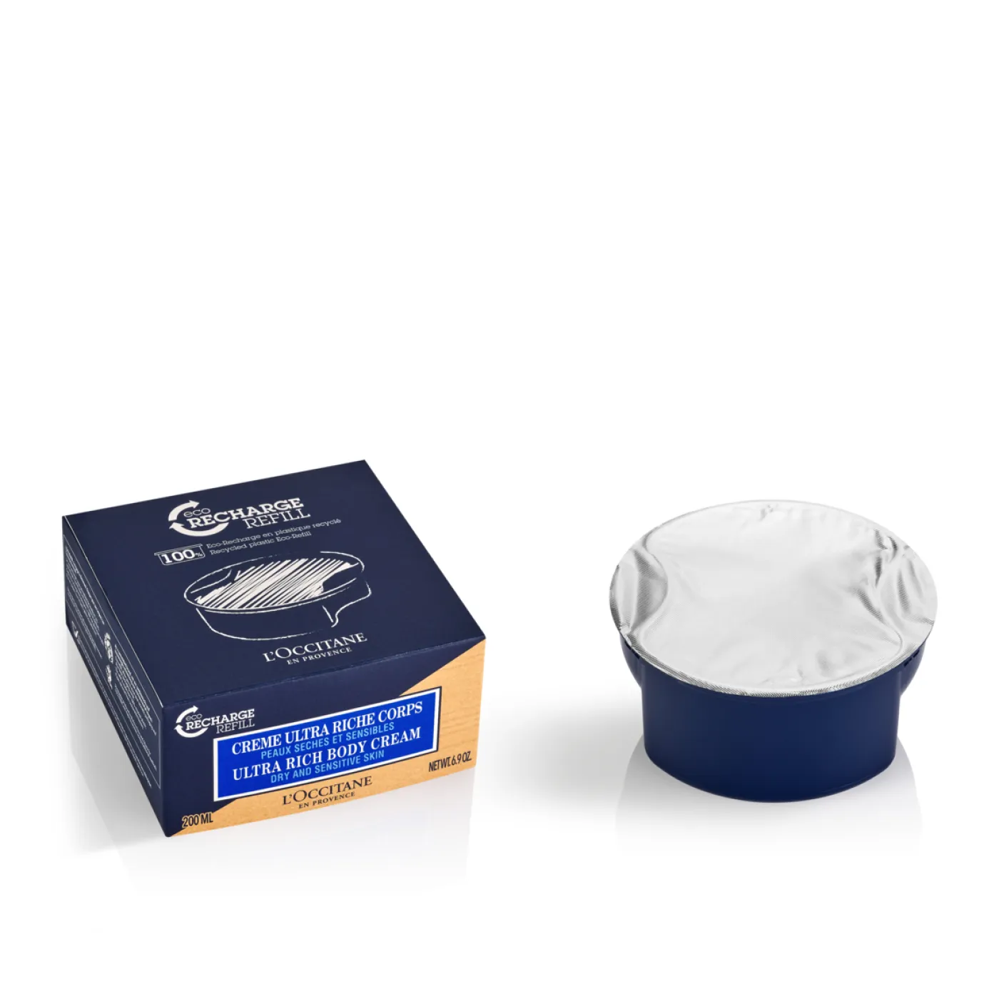 NACHFÜLLPACKUNG SHEA REICHHALTIGE KÖRPERCREME 200 ML