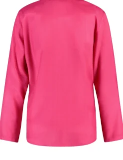 Nachhaltige Bluse mit Tunika-Ausschnitt