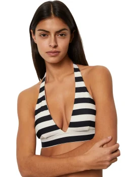 NECKHOLDER-BIKINI-TOP AUS RECYCELTEM MATERIAL