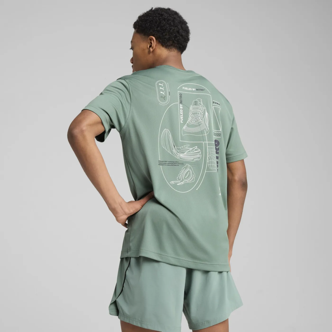 NITRO™ Lauf-T-Shirt mit Grafik Herren