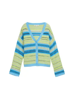 Offen gestrickter Cardigan