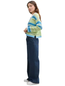 Offen gestrickter Cardigan
