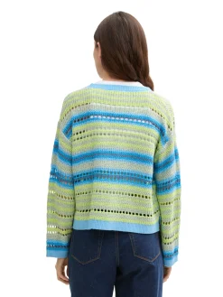 Offen gestrickter Cardigan