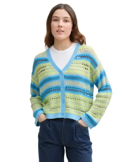 Offen gestrickter Cardigan