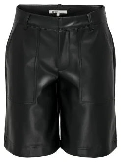 ONLMIRI Fake Leder Shorts