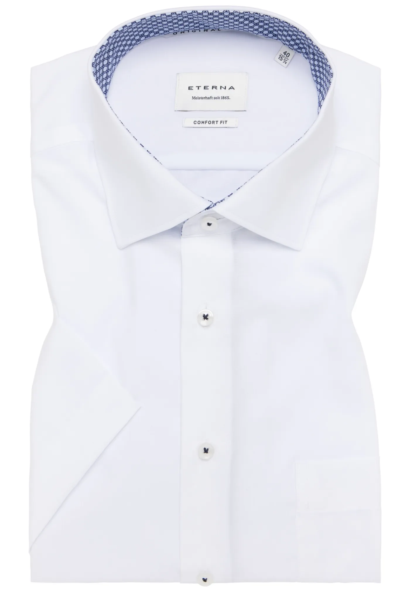 Original Shirt Popeline Kurzarm
