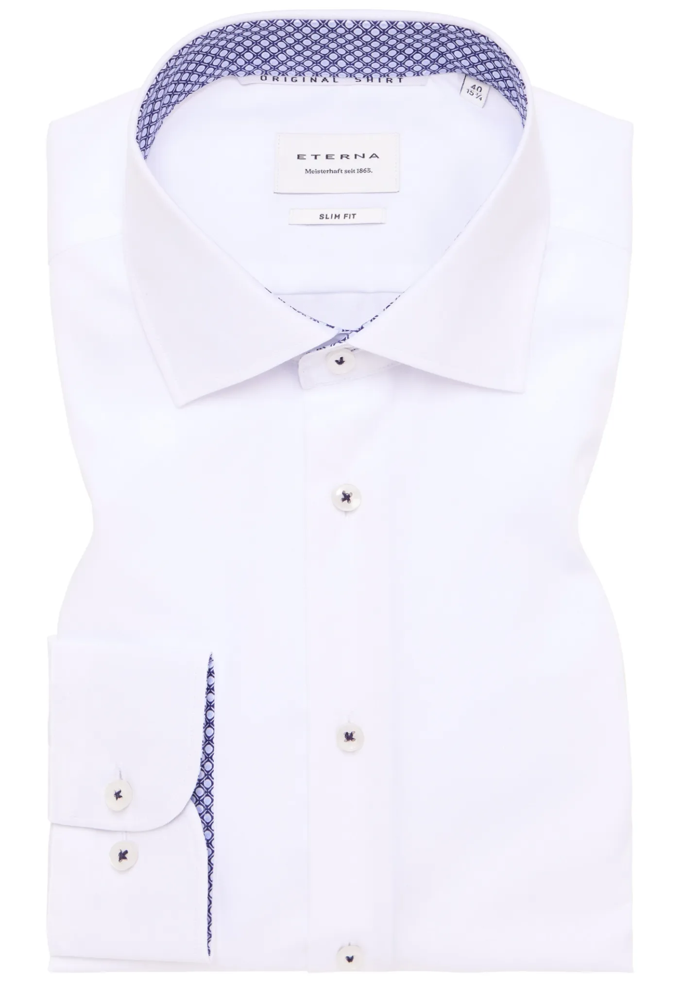 Original Shirt Popeline Langarm