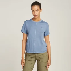 Overdyed Front Seam T-Shirt
