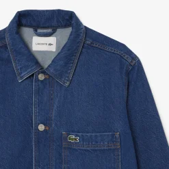 Overshirt aus schwerem Baumwoll-Denim