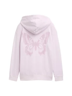 Oversize Hoodie Sweatshirt mit Rückenprint