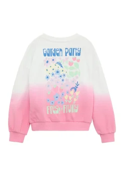 Oversized Sweatshirt mit Front- und Rückenprint