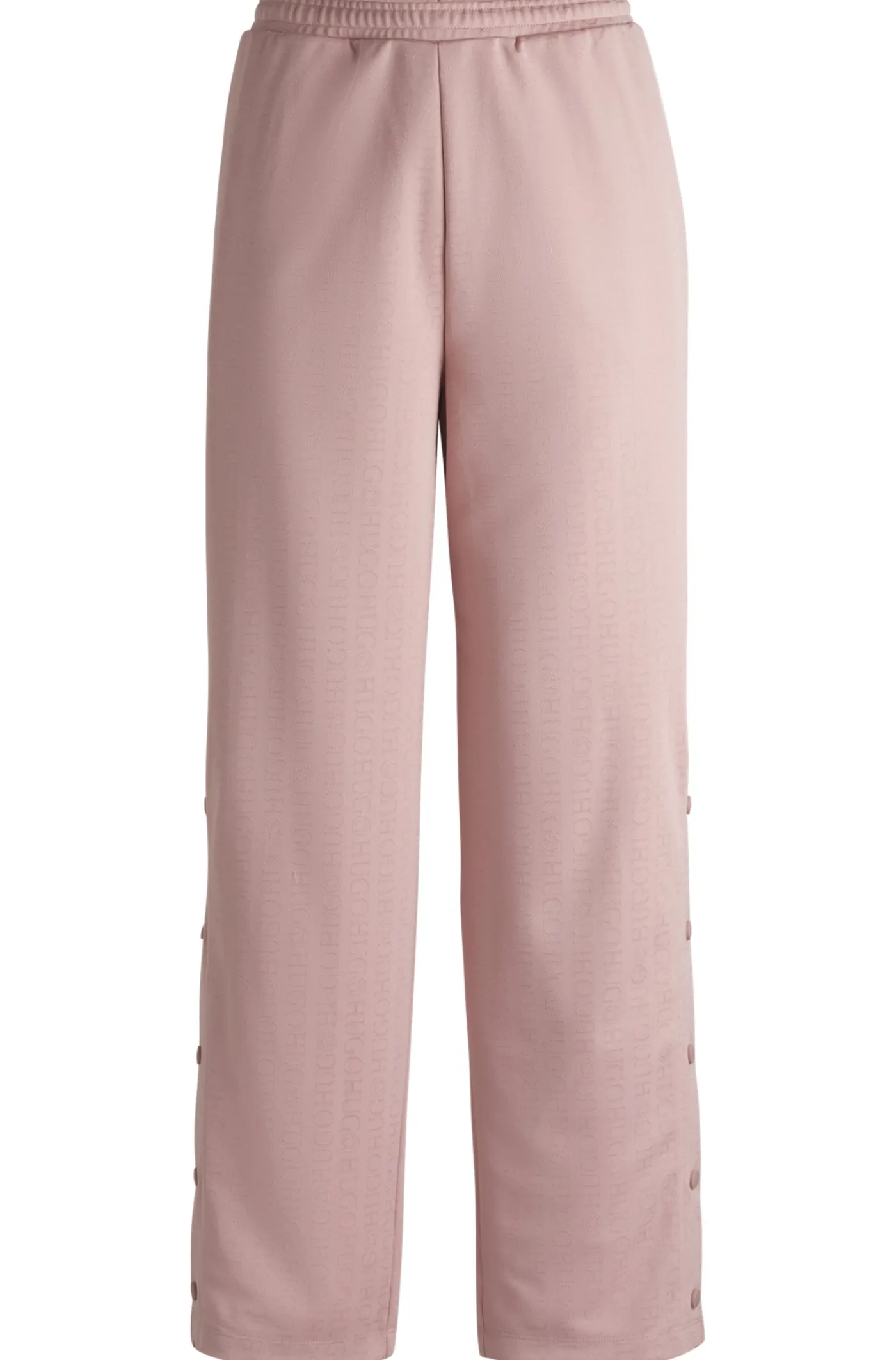 Oversized Jogginghose aus Logo-Jacquard