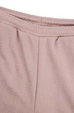 Oversized Jogginghose aus Logo-Jacquard