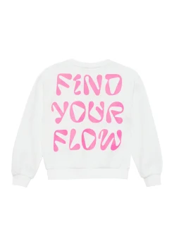 Oversized-Sweatshirt mit Rückenprint