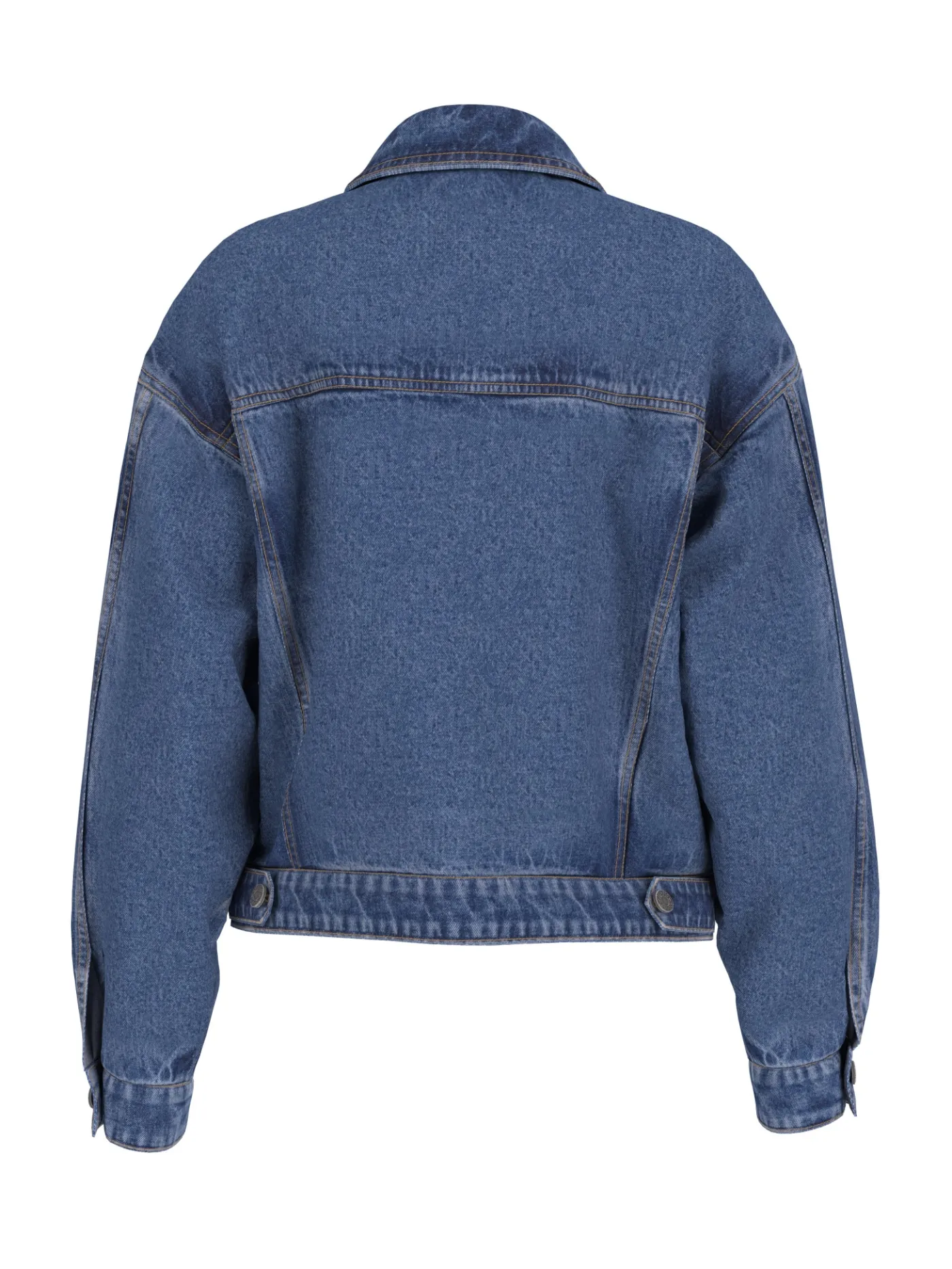 Oversized Trucker Jeansjacke