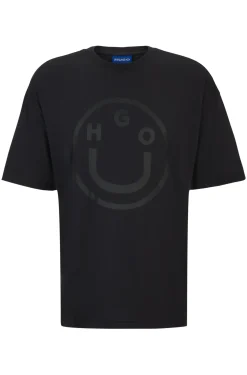 Oversized T-Shirt aus Baumwolle mit Logo der neuen Saison