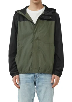 Packable Windbreaker mit Kapuze