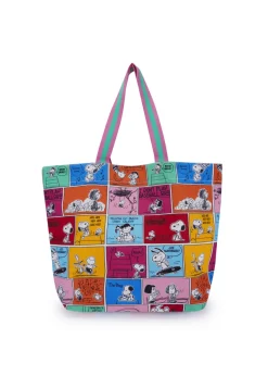 Peanuts™ Shopper aus robuster Baumwolle mit Snoopy-Comic-Print