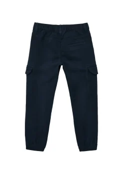 Pelle: Hose mit Cargotaschen im Jog-Style