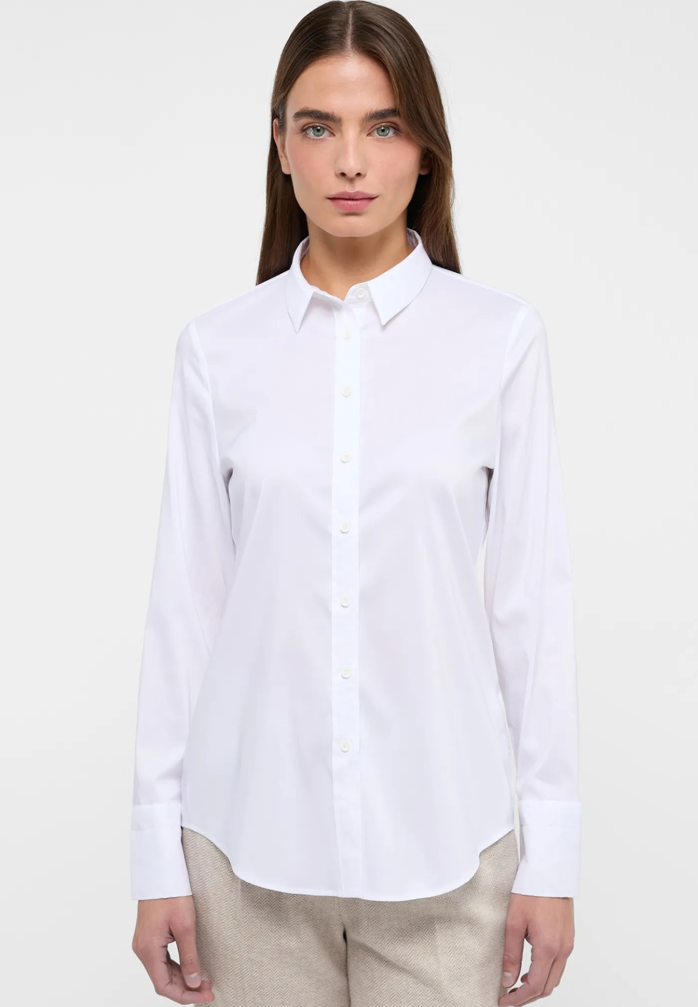 Performance Shirt Bluse Twill Langarm