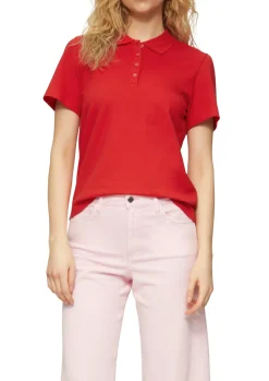 Piqué-Poloshirt aus Baumwollmix
