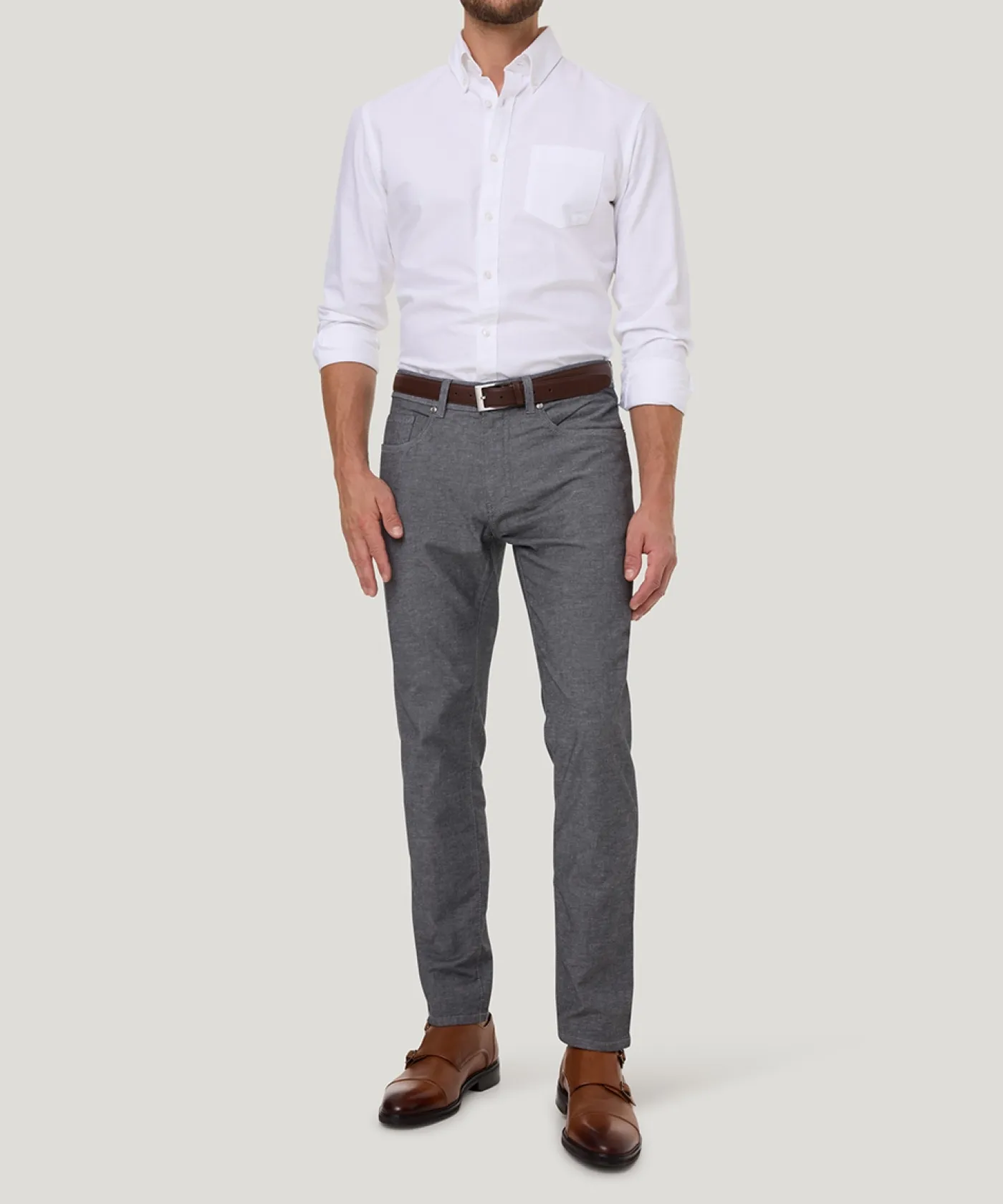 5-Pocket Baumwollhose Lyon