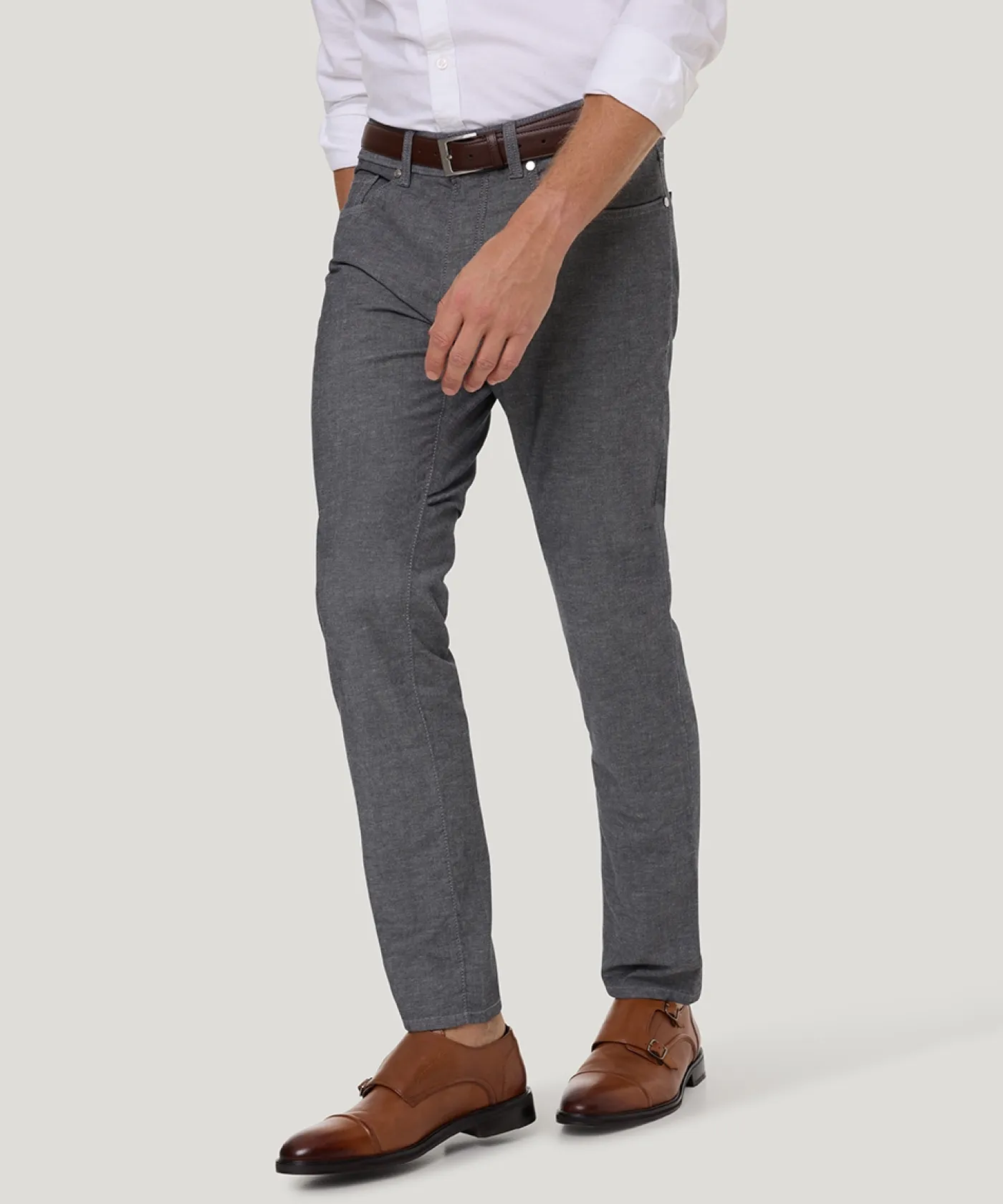 5-Pocket Baumwollhose Lyon