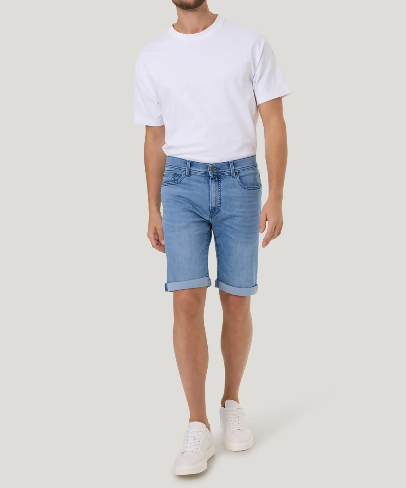 5-Pocket Jeans- Bermuda