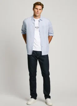5-Pocket STRAIGHT JEANS