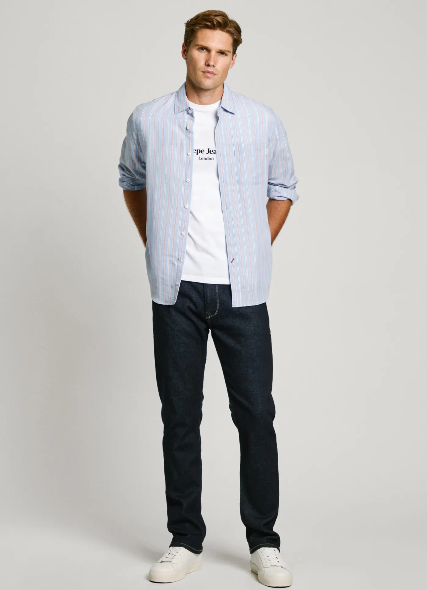 5-Pocket STRAIGHT JEANS