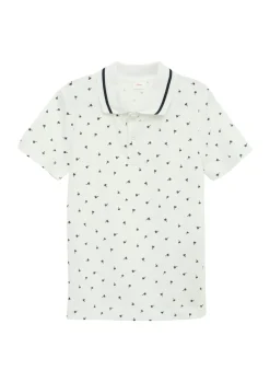 Poloshirt mit All-over-Print