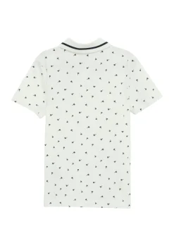 Poloshirt mit All-over-Print