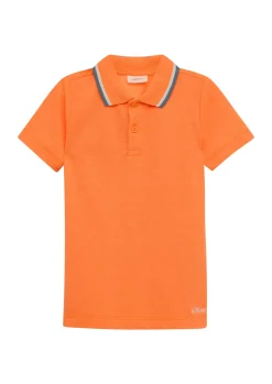 Poloshirt mit Kontrast-Details