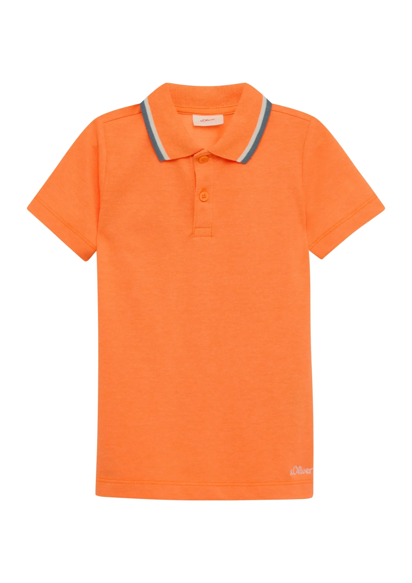 Poloshirt mit Kontrast-Details