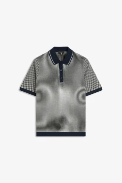 Poloshirt aus Strick