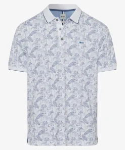 Poloshirt mit Alloverprint